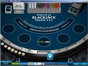 il blackjack di William Hill il blackjack di William Hill